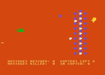 Hostage Rescue atari screenshot