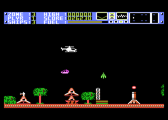 Hot Copter atari screenshot