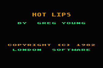 Hot Lips atari screenshot