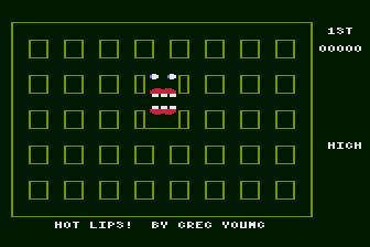 Hot Lips atari screenshot