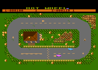 Hot Wheel atari screenshot