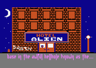 Hotel Alien atari screenshot