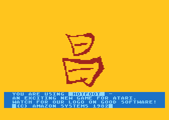 Hotfoot atari screenshot