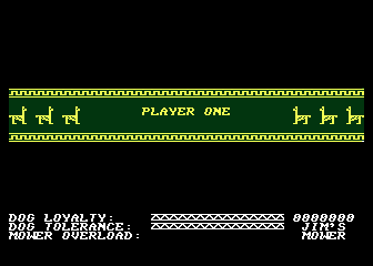 Hover Bovver atari screenshot