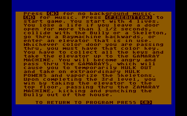Hulk Out atari screenshot