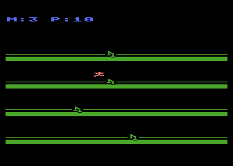 Hurdle Jumper atari screenshot