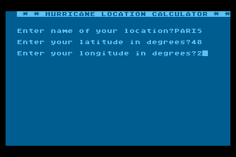 Hurricane atari screenshot