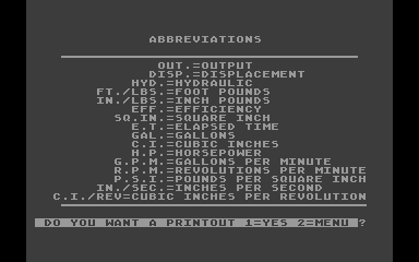 Hydraulic Program (HYSYS) atari screenshot