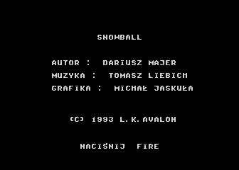 Hydraulik / Snowball atari screenshot