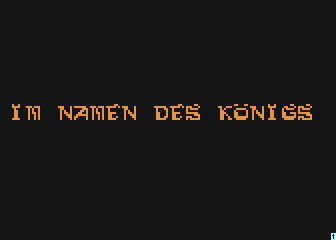 Im Namen des Königs atari screenshot