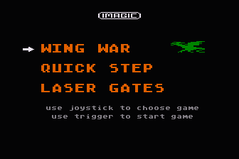 Imagic 1-2-3 atari screenshot