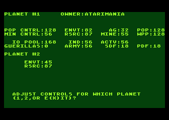 Imperium Galactum atari screenshot