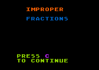 Improper Fractions — screenshot 1