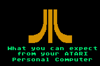 In-Store Demonstration Program atari screenshot