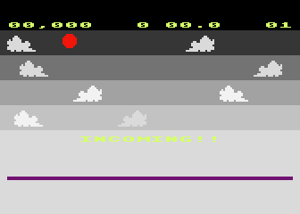 Incoming! atari screenshot