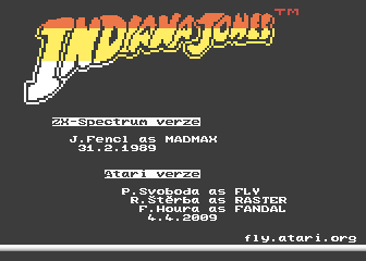 Indiana Jones a Zlata Soska Keltu atari screenshot