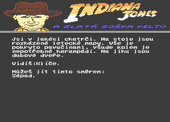 Indiana Jones a Zlata Soska Keltu atari screenshot