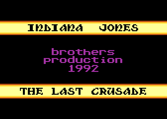 Indiana Jones - The Last Crusade atari screenshot