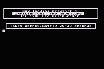 Infiltrator - The Adventure atari screenshot