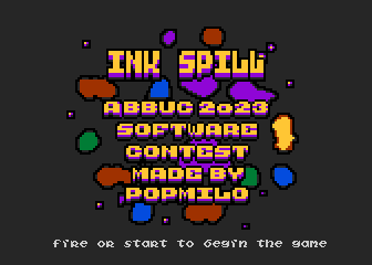 Inkspill atari screenshot