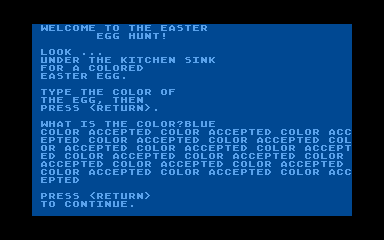 Instant Programmer Disk Series - Holiday atari screenshot