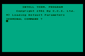 Intel Term atari screenshot