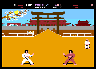 International Karate atari screenshot