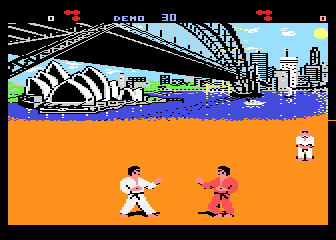 International Karate atari screenshot