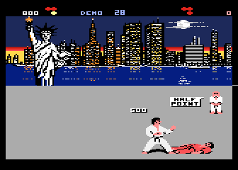 International Karate atari screenshot