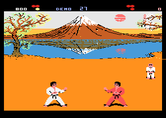 International Karate atari screenshot