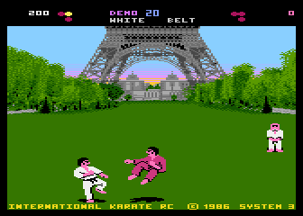 International Karate RC atari screenshot