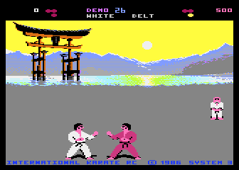 International Karate RC atari screenshot