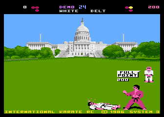International Karate RC atari screenshot