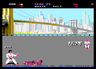 International Karate RC atari screenshot
