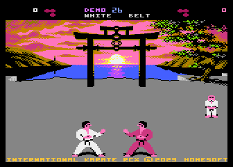 International Karate RCX atari screenshot