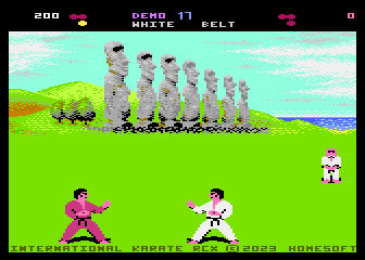 International Karate RCX atari screenshot