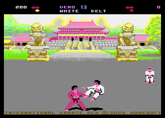 International Karate RCX atari screenshot
