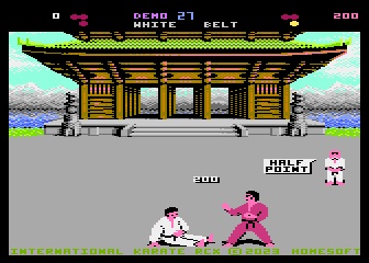 International Karate RCX atari screenshot