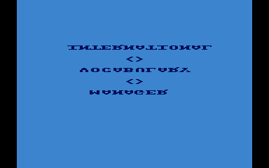 International Vocabulary Manager *Russian Program Disk* atari screenshot