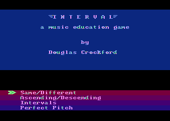 Interval atari screenshot