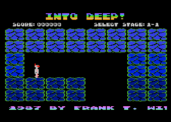 Into Deep! atari screenshot