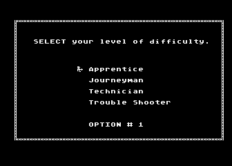 Intruder! atari screenshot