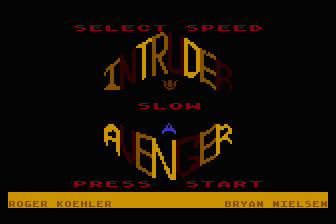 Intruder Avenger atari screenshot