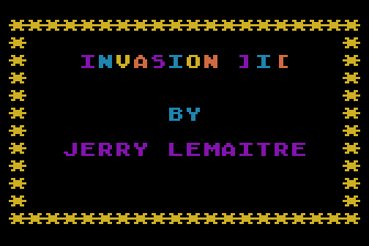 Invasion III atari screenshot