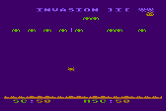Invasion III atari screenshot