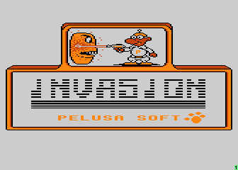 Invasion atari screenshot