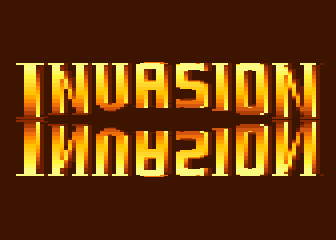 Invasion atari screenshot