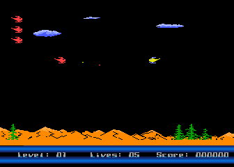 Invasion atari screenshot