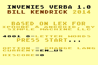 Invenies Verba atari screenshot
