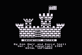 Inventory Master atari screenshot